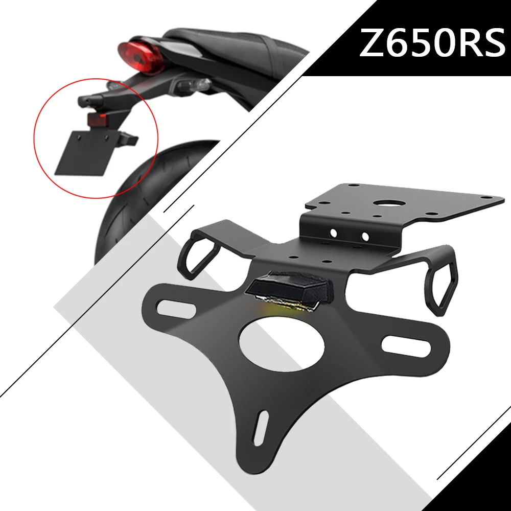 For KAWASAKI Z650RS Z 650 RS 2021 2022 2023 2024 2025 Motorcycle License Plate Holder Bracket Rear Tail Tidy Fender Eliminator