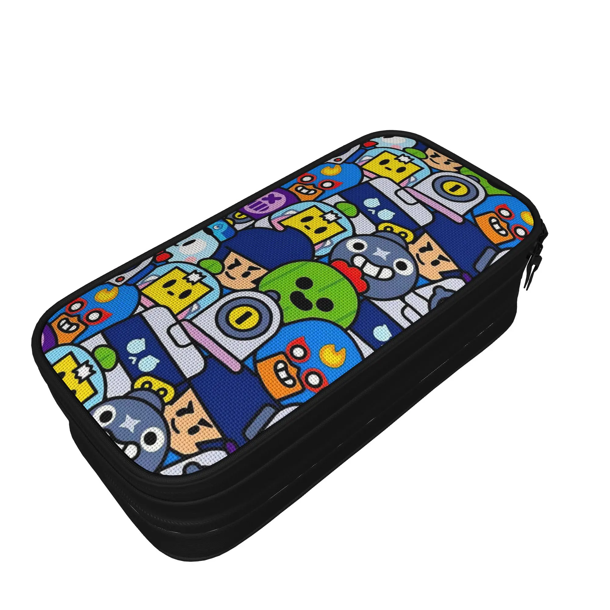 Creative Sandy Leon Spike Game Pencil Case  Pencil Pouch Kids BagCosmetic Stationery,