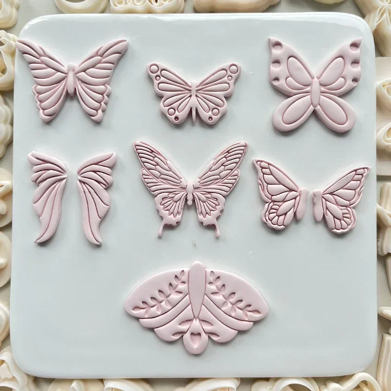 Different Artistic Butterfly Shaped Clay Molds Cutting Molds For Earring DIY Handmade Jewelry Ornaments With High Precision