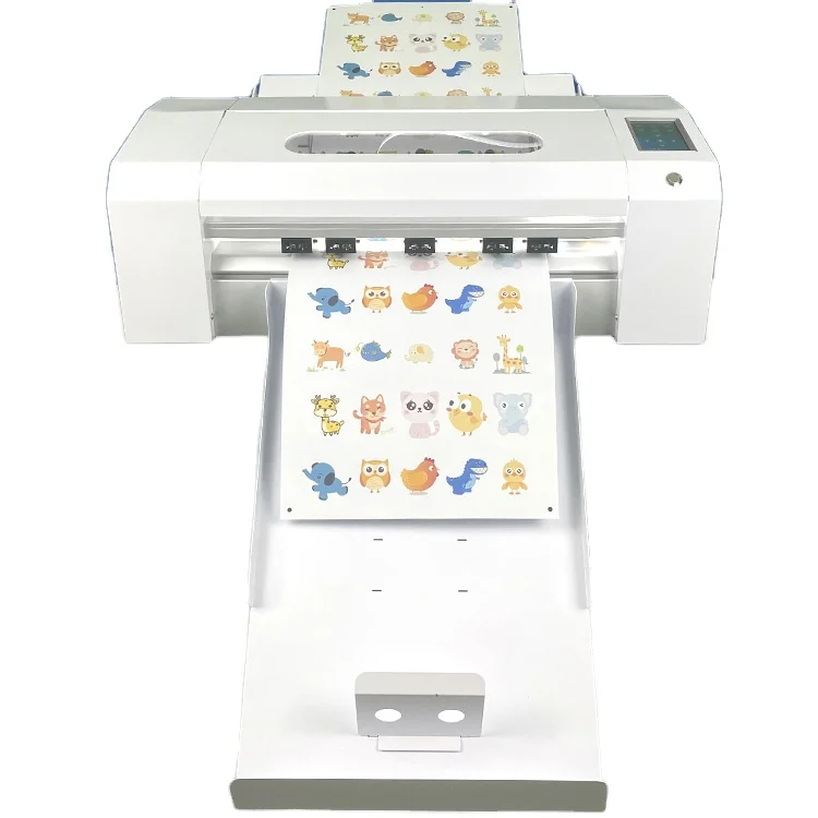 KWD-350 Automatic Feeding A3+ Sticker Papers Sheet Label Die Cutter Label Cutting Machine