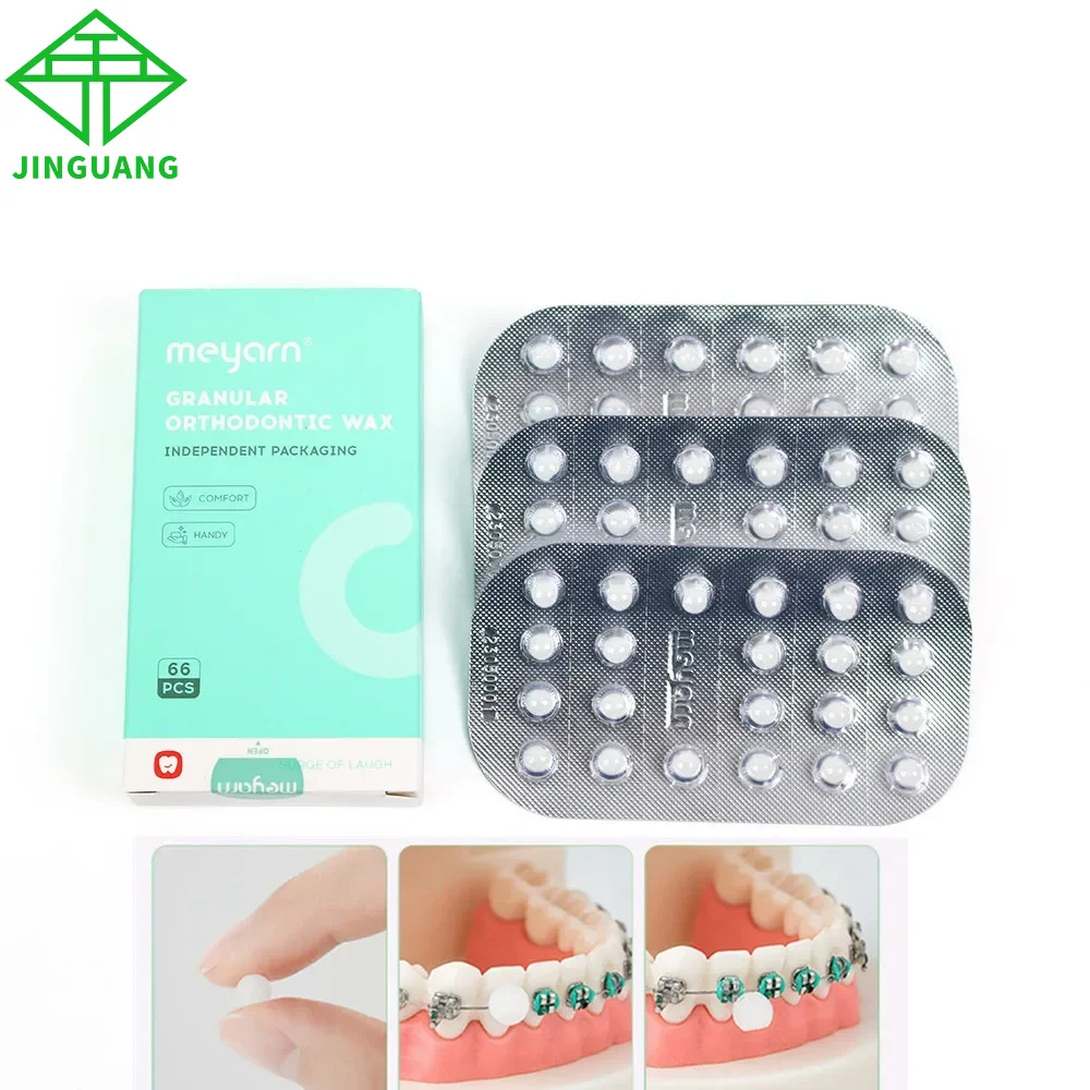 20 x 66pcs/box Orthodontics Particles Wax Original flavor For Braces Gum Irritation Relief Wax Oral Hygiene Tool