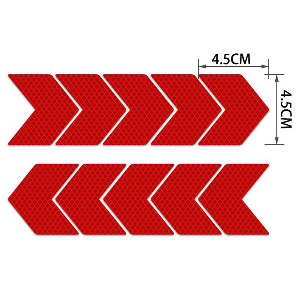 Truck Car reflector 4.5*4.5cm Auto Bumper Decal Reflector Safety Sticker Brand new High quality Truck Car reflector