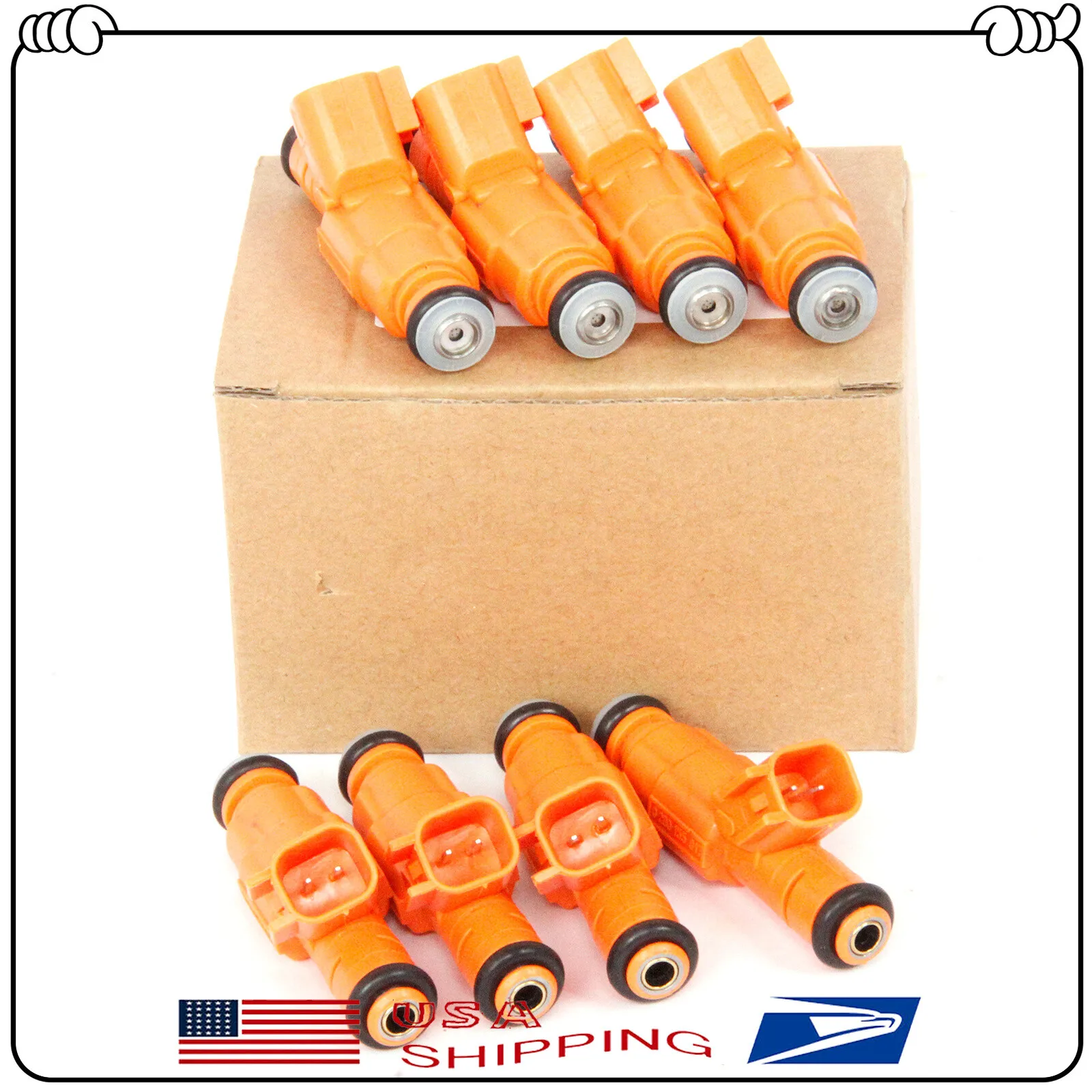 OEM Upgrade Fuel Injectors 0280155917 For Ford F150 F250 F350 4.6L 5.4L V8 USA