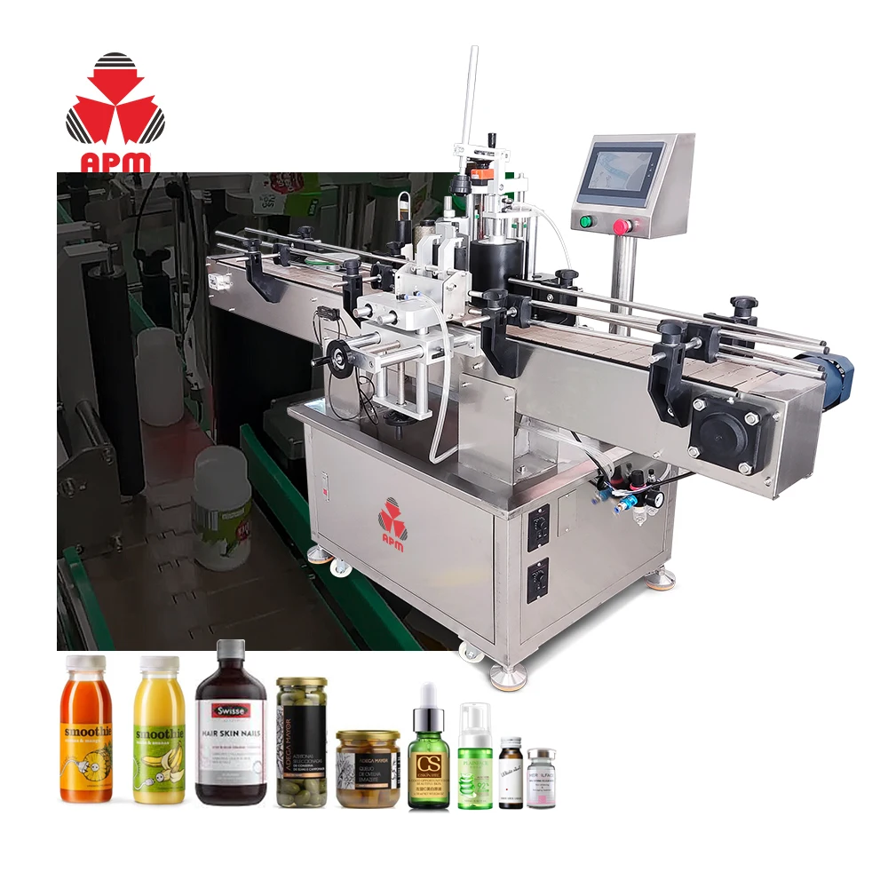 Best Price Automatic Multifunctional Positioning Sticker Labeling Machine Vertical Round Bottle Labeling Machine
