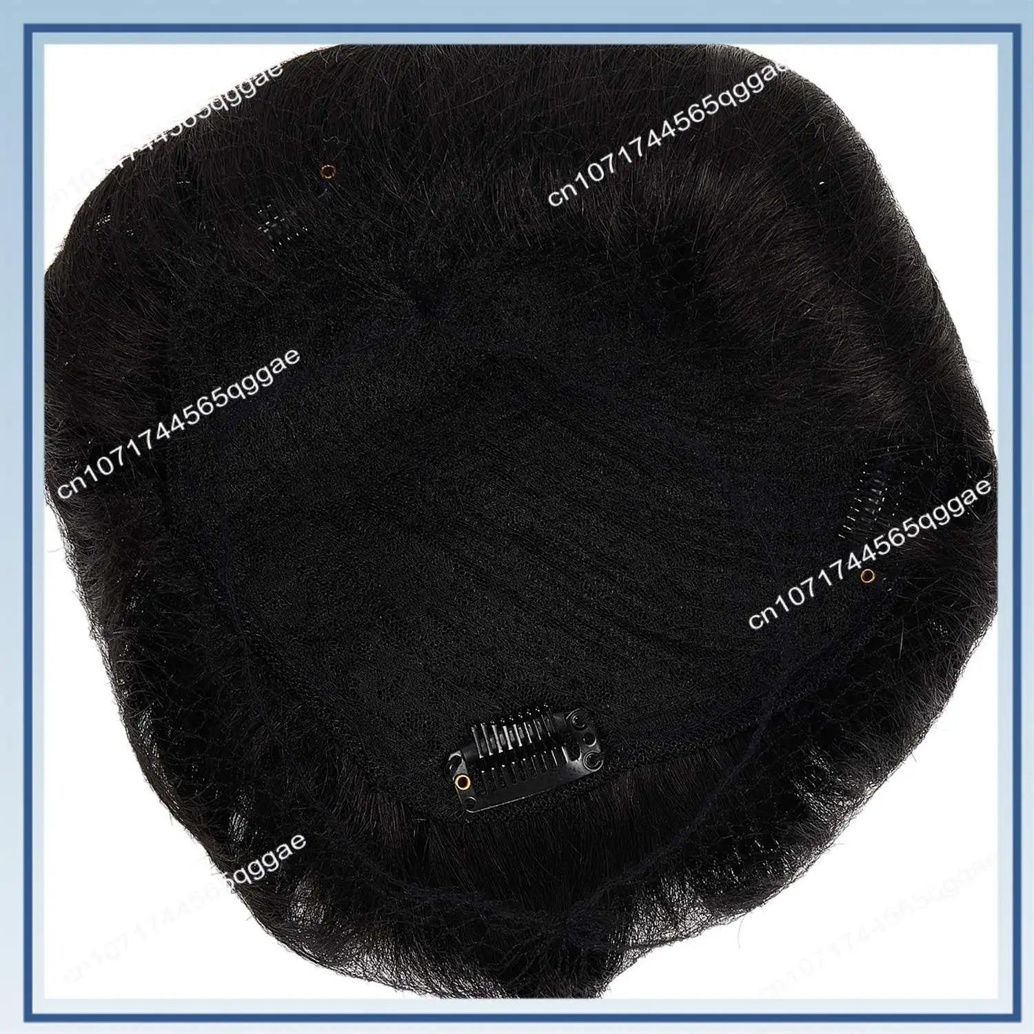 

A67I Men's Handmade Wigs Natural Invisible Replacement Hairpiece Men's Overhead Replacement Block