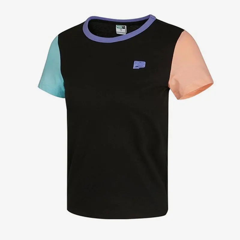 

Оригинальная женская повседневная спортивная дышащая футболка Puma New Season с круглым вырезом 531441-01