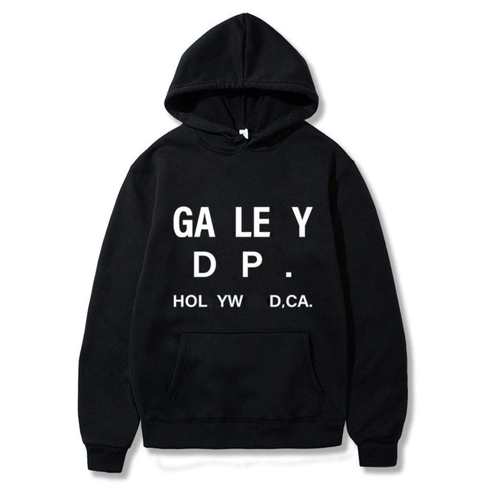 Galleryes Dept Men Hoodie Women Designer Hoodies High Quality Letter Print Clothing Sweatshirt Sweater Long Sleeved Pullover