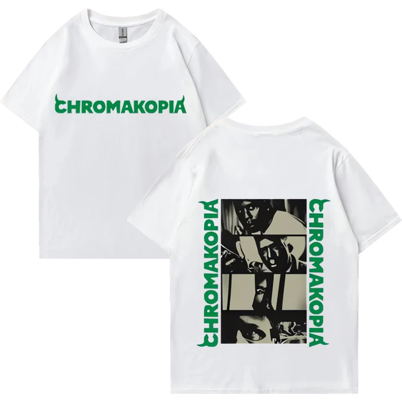 Tyler The Creator Chromakopia Album VintageT-Shirt Men Women Fashion Hip Hop Tee Shirts Cozy Cotton Oversized T Shirt Streetwear