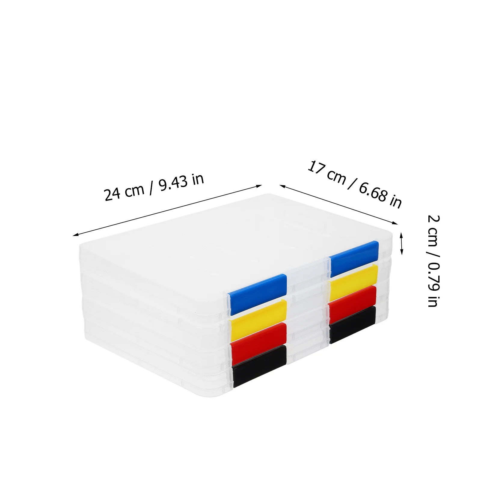 4-шт папки портативный чехол для проекта защита журнала держатель для хранения файлов контейнер органайзер для документов для офиса