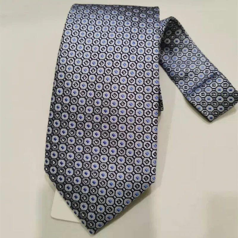 men's-silk-tie-light-blue-business-casual-fashionable-fabric-durable-spring-new-model-trands-brand-faux-floral-pattern