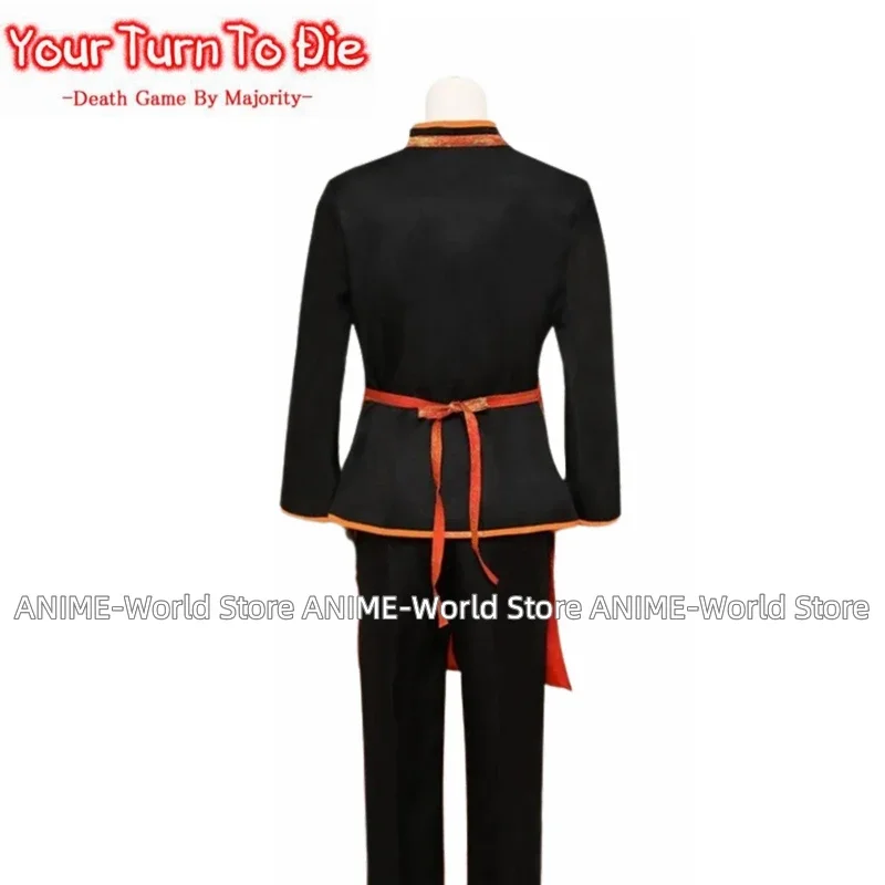 《Custom Made》Game Your Turn To Die Kai Satou Halloween Cosplay Costume Wig Any Size