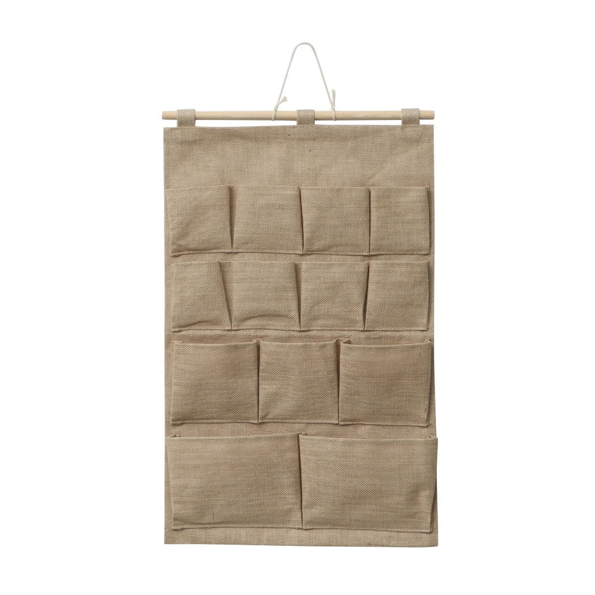 

Hanging Storage Bag 13 Pockets Wall Door Organizer Toy Basket Laundry Underwear Cabinet Small Pouch Mesh Travel Clothes