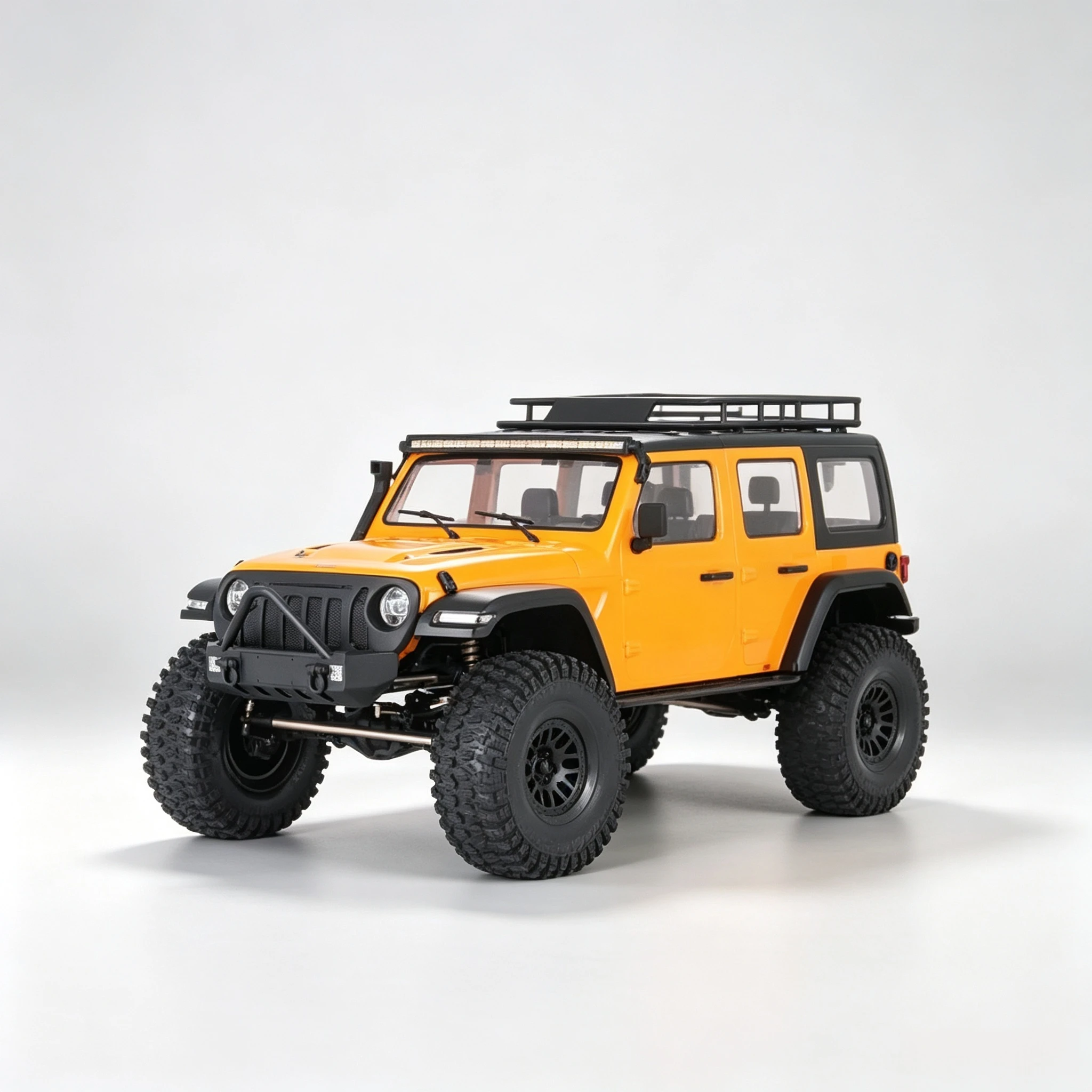 YK4082 V3 New 1/8 Remote Control Electric RC Car Professional Simulated 4WD Two-Speed Crawler Off-Road Vehicle Suitable Toy