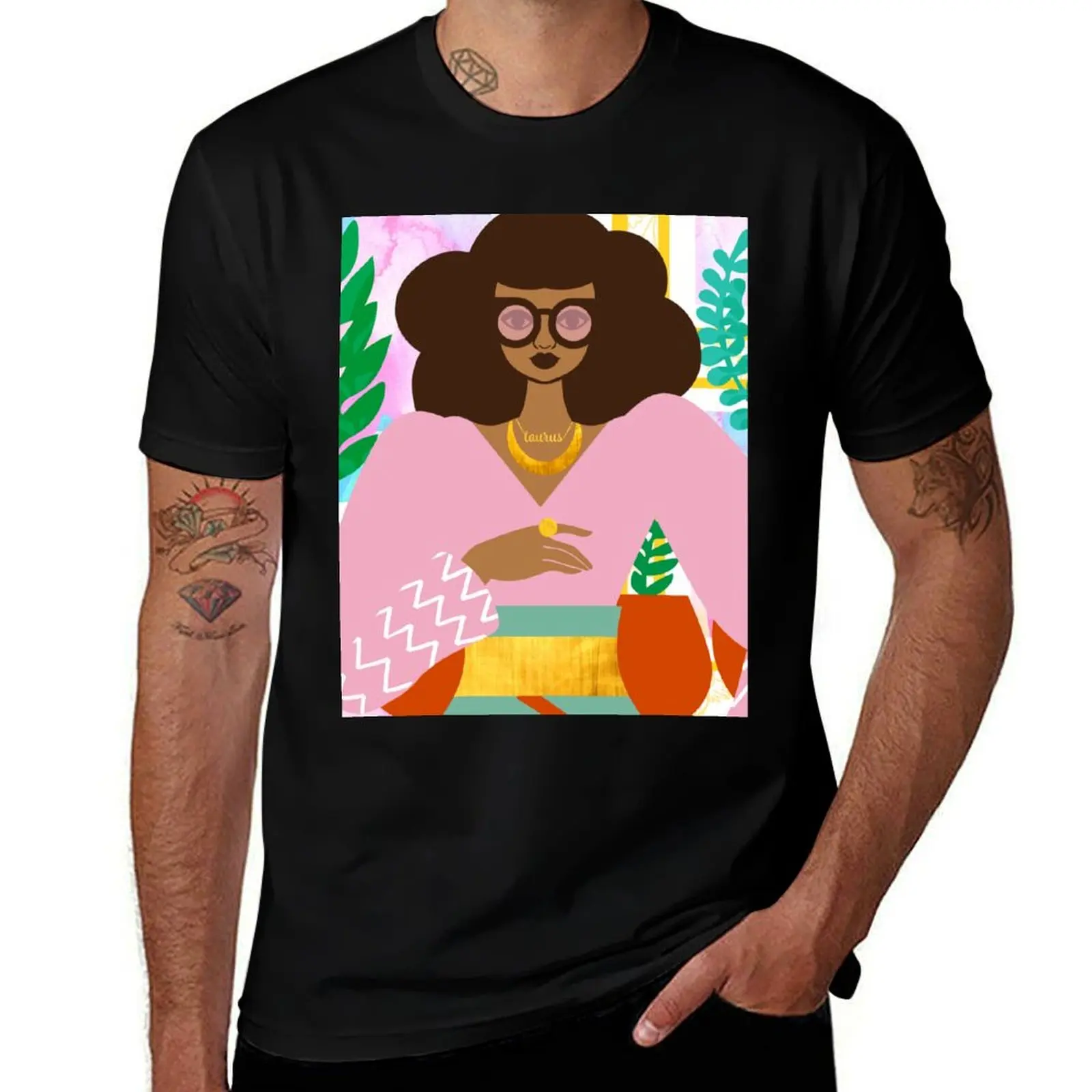 Taurus Sanctuary T-Shirt cotton t shirt man T-Shirt