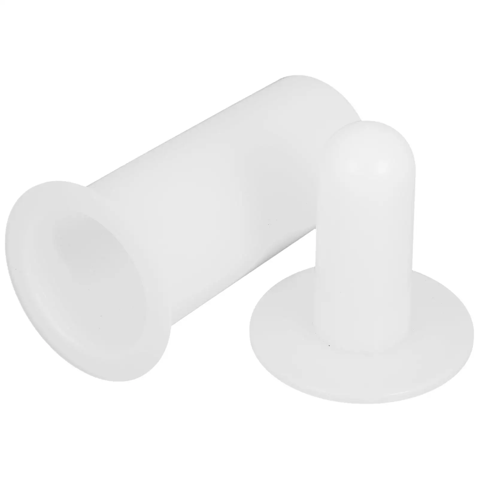 

Plastic Meat Tamper Hand Push White Rod Tool for Sausage Kitchen Supplies Nonstick Easy Cleaning Universal Design Practical