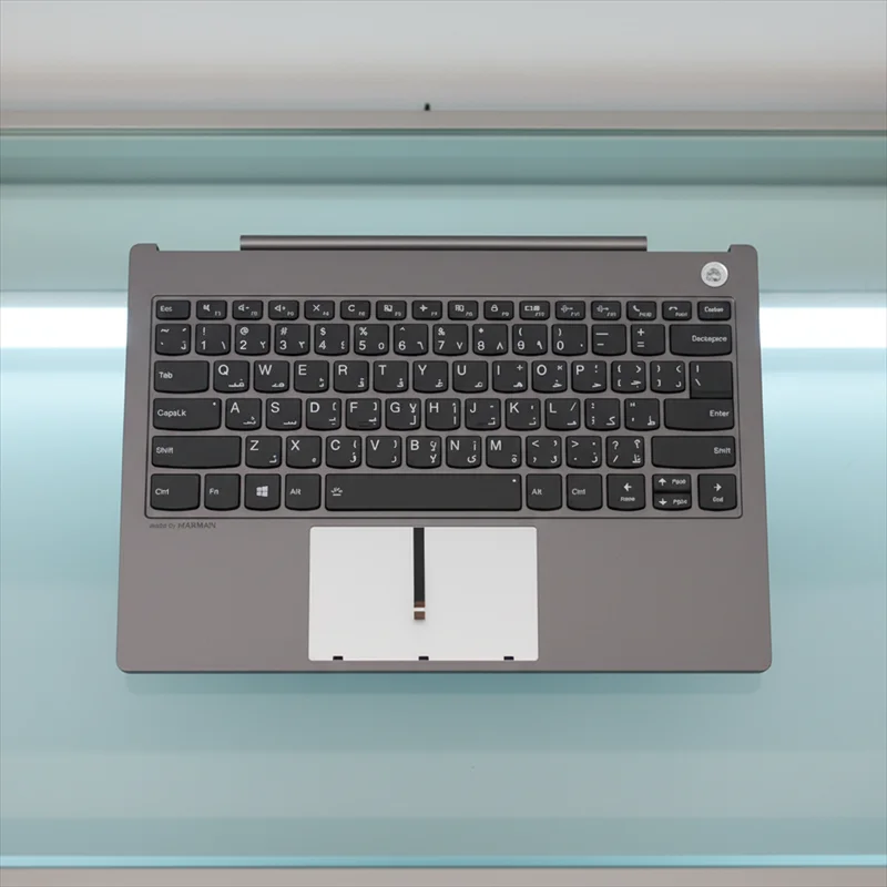

Mineral Gray Upper Case Palmrest Shell Cover Backlit Keyboard For Lenovo ThinkBook 13s IML 5CB0W44302 5CB0W44303 5CB0W44297