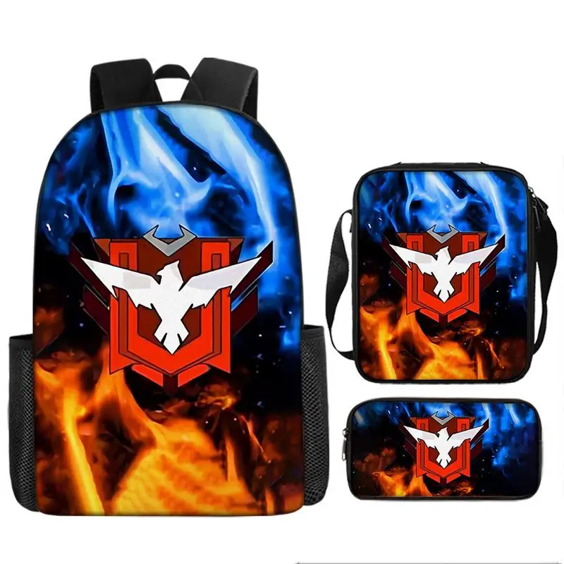 New Double oulder Bapa Student Bookbag Cross-Border Trend Retro Children's Bag School Supplies for Boys No Brand