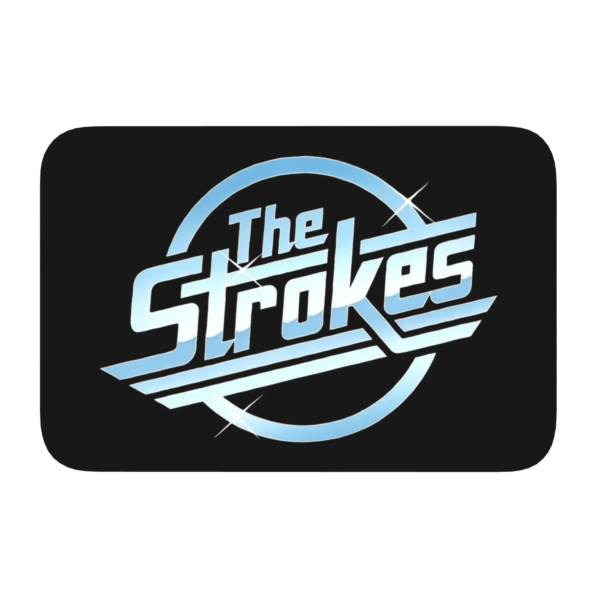 Custom American Rock Band The Strokes  Doormat Non-Slip Bathroom Kitchen Mat Garden Garage Door Floor Entrance Carpet Rug