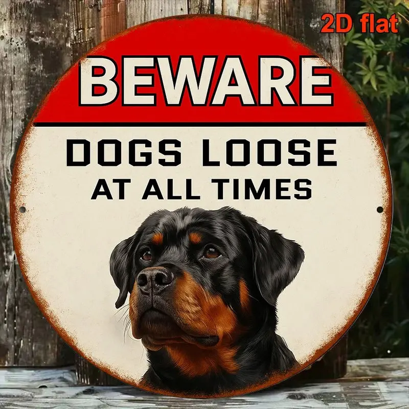 2D Flat, 1pc 8x8in/20x20cm 2D Flat Round Wooden Sign, 