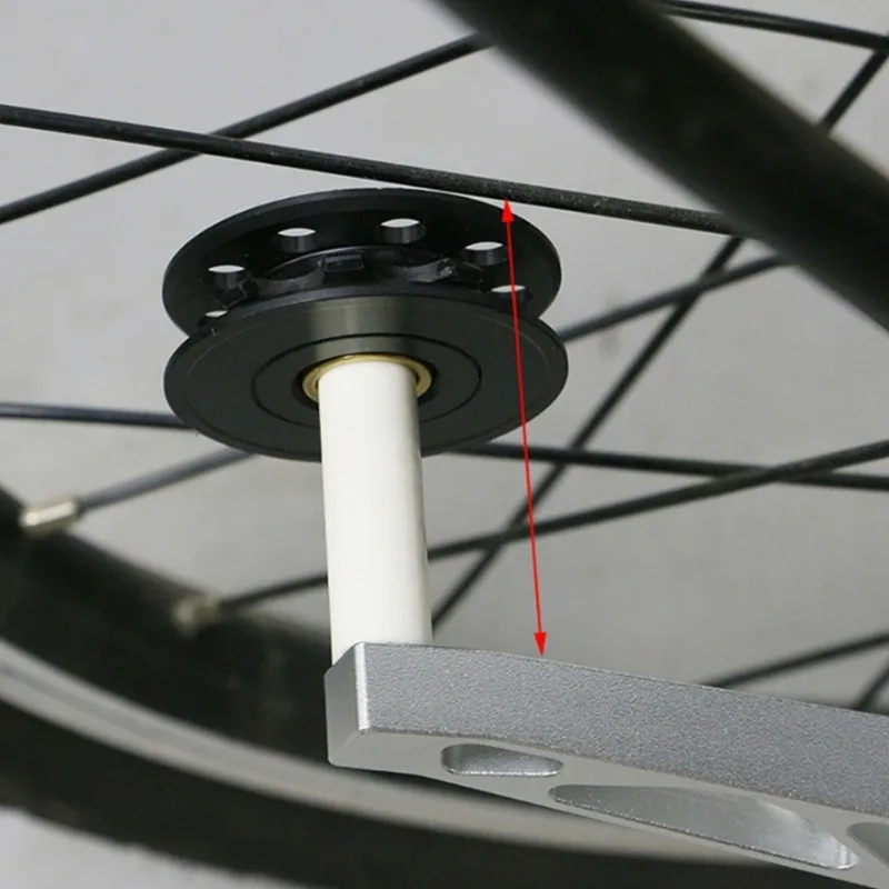 

Three-fold for Brompton Chain Press Ceramic Guide Wheel Shaft Titanium Alloy Smooth Chain Press Bicycle Parts Screw Diameter 8mm