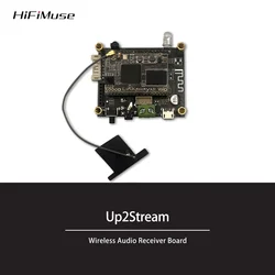D10 WiFi and Bluetooth 5.0  Audio Receive Bluetooth Module I2S Analog Output ESS9023 Output Board With Airplay DLNA Wifi Audio