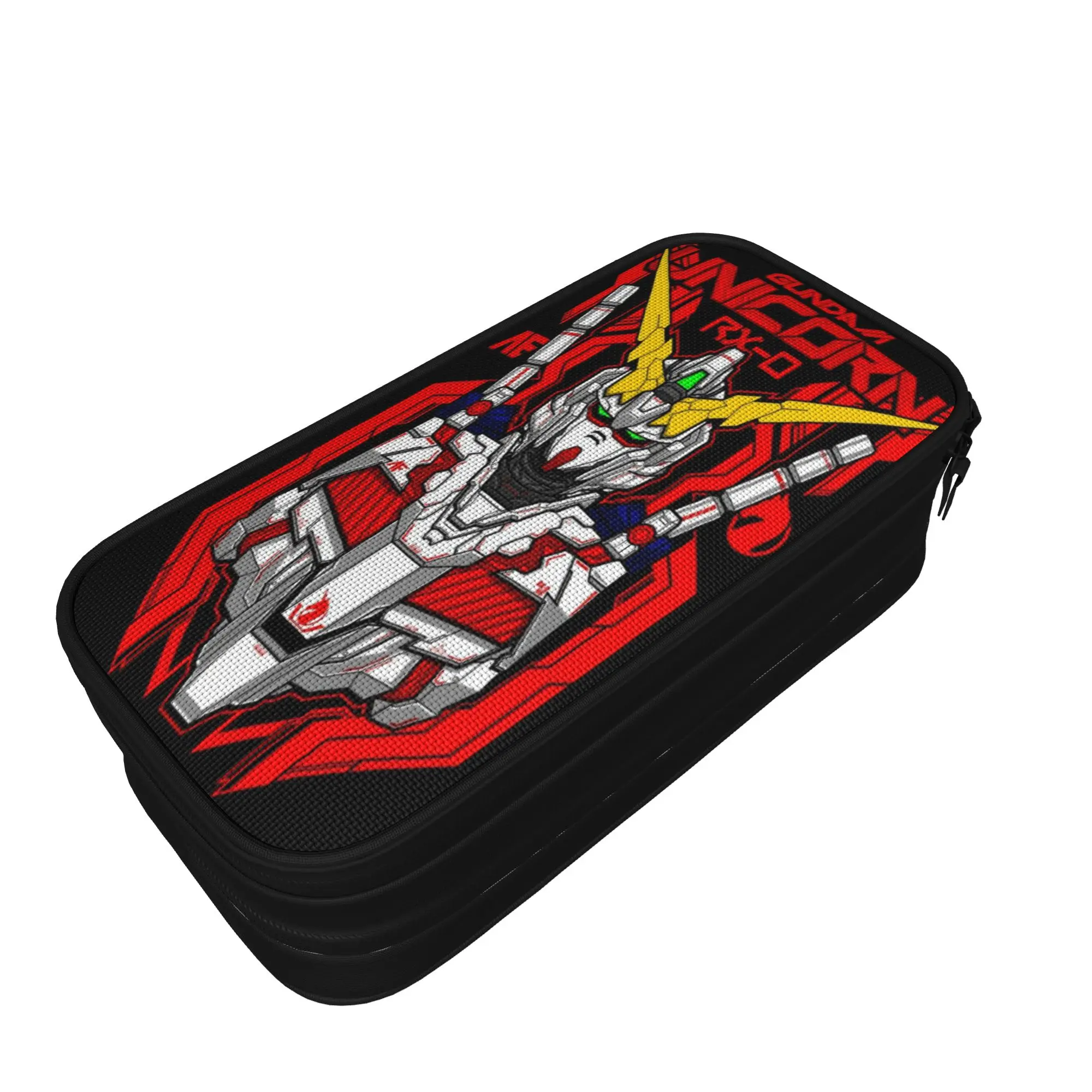 mobile suit gundams Pencil Cases New   Pen Box Bags Student Big Capacity Students School Gifts Pencilcases