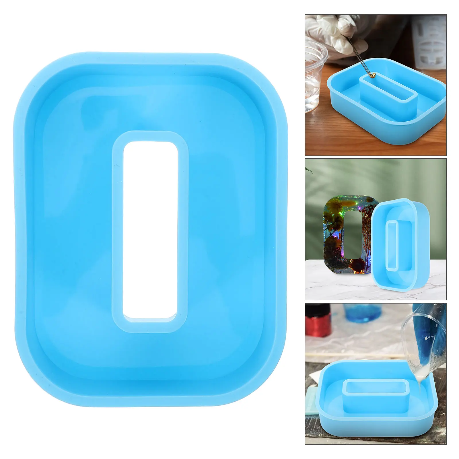 

Alphabet Silicone Mold Christmas Decor Molds for Chocolate Resin Casting Mould Cake Letter Silica Gel Diy Ornament