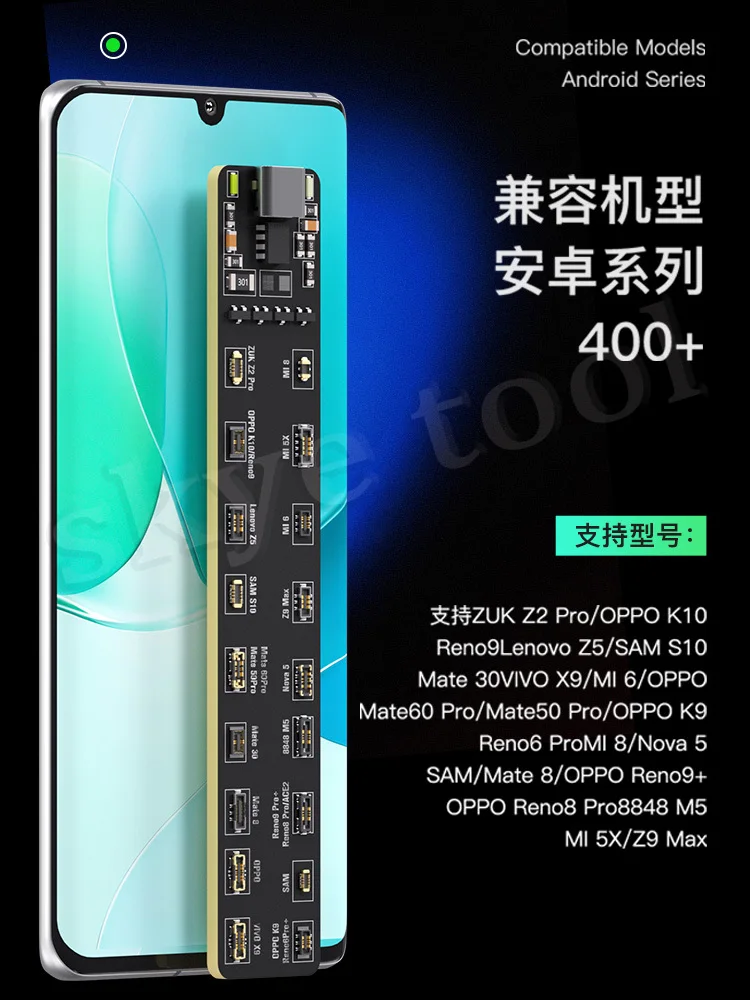 ช่างF009 F018 แบตเตอรี่Active Panel Fast Charge Detection BoardสําหรับIPhone 5-15 Pro Max Samsungโทรศัพท์Androidการเปิดใช้งาน