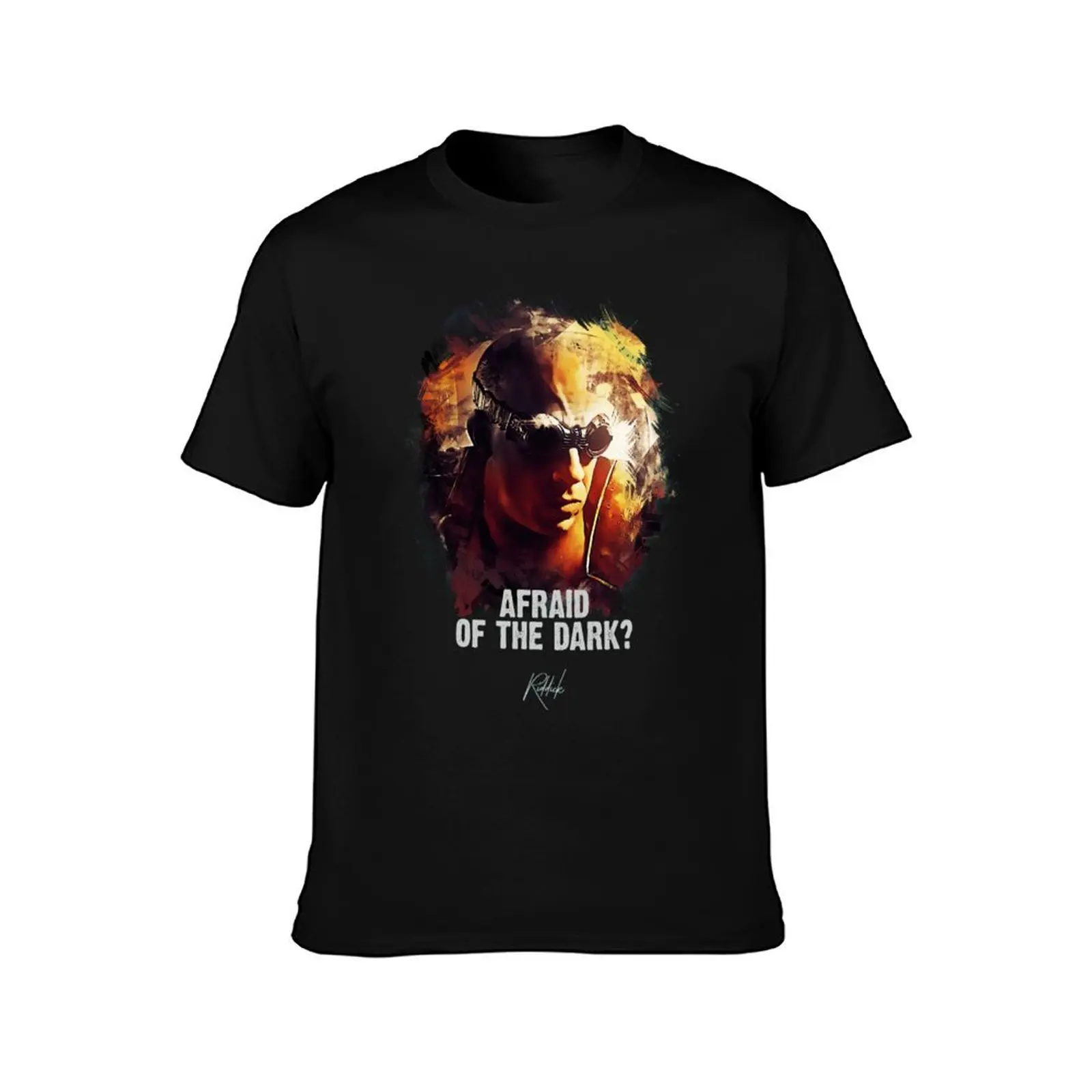 Afraid Of The Dark - RIDDICK T-Shirt Functional Casual Short Sleeve Tee T-Shirt