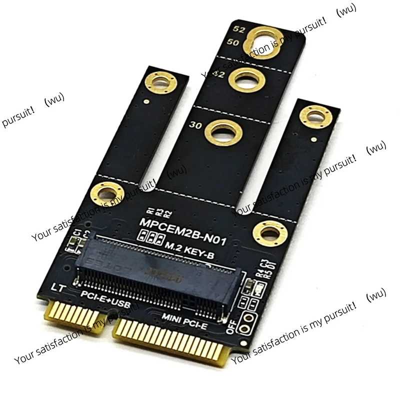 Suitable for X49A-MPCIE to KEY-B expansion slot MINIPCI-E to M.2 NGFF WIFI interface to M network interface card adapter card