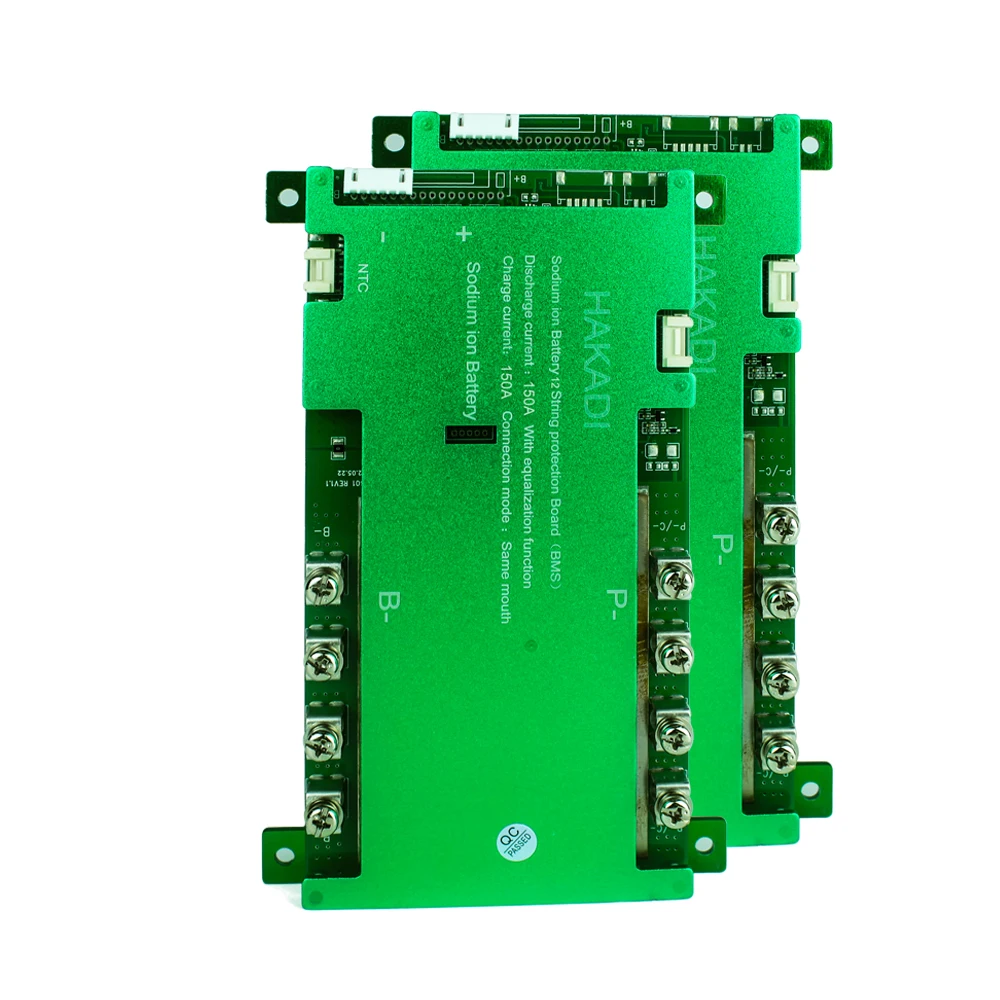 HAKADI 4S-16S 50A 100A 150A 200A Sodium-ion BMS For DIY Sodium Rechargeable Battery Pack Active Balance Hardware Bluetooth  BMS