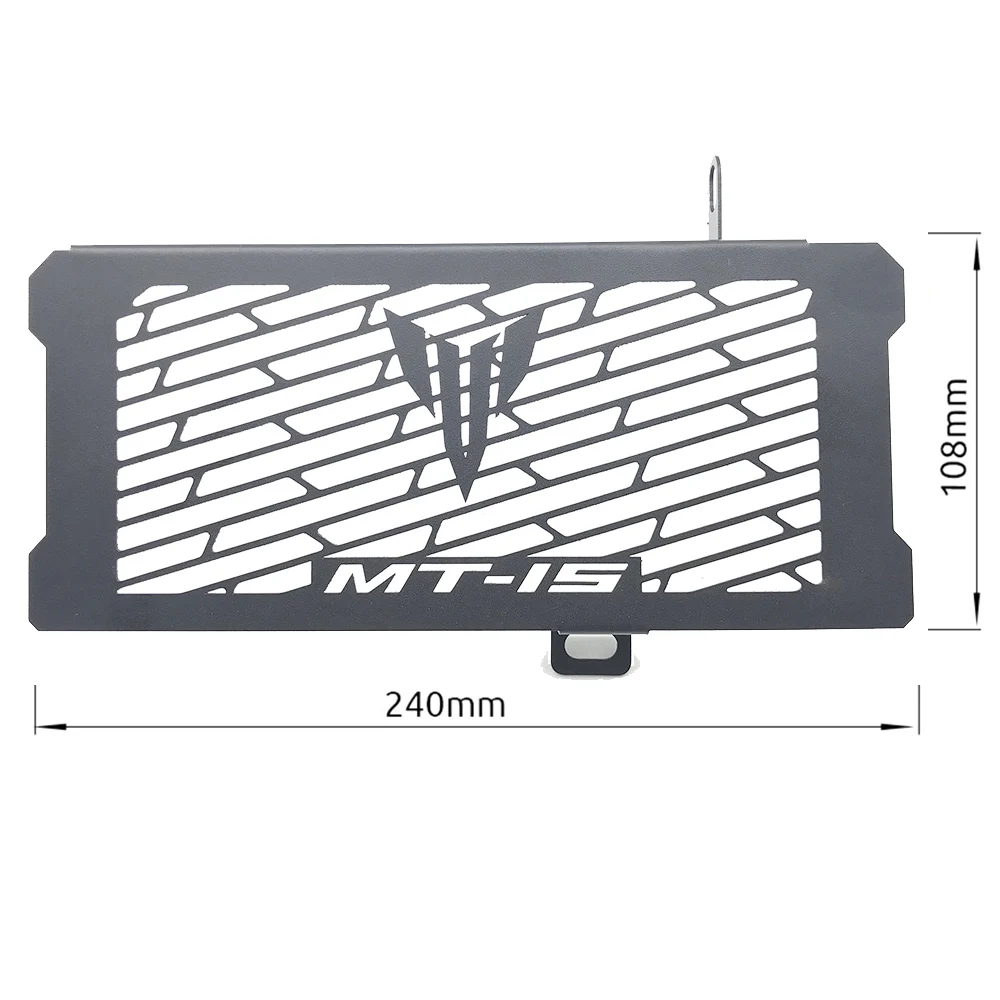Подходит для Yamaha MT 15 MT15 MT-15 V1 V2 ABS 2020 2021 2022 2023 2024 2025 мотоциклетная решетка радиатора, крышка, защита охладителя