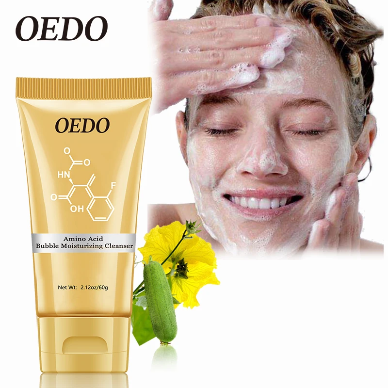 OEDO-Huile nettoyante pour le visage, contrôle des pores, hydratant, moussant, soins de la peau, éclaircissant