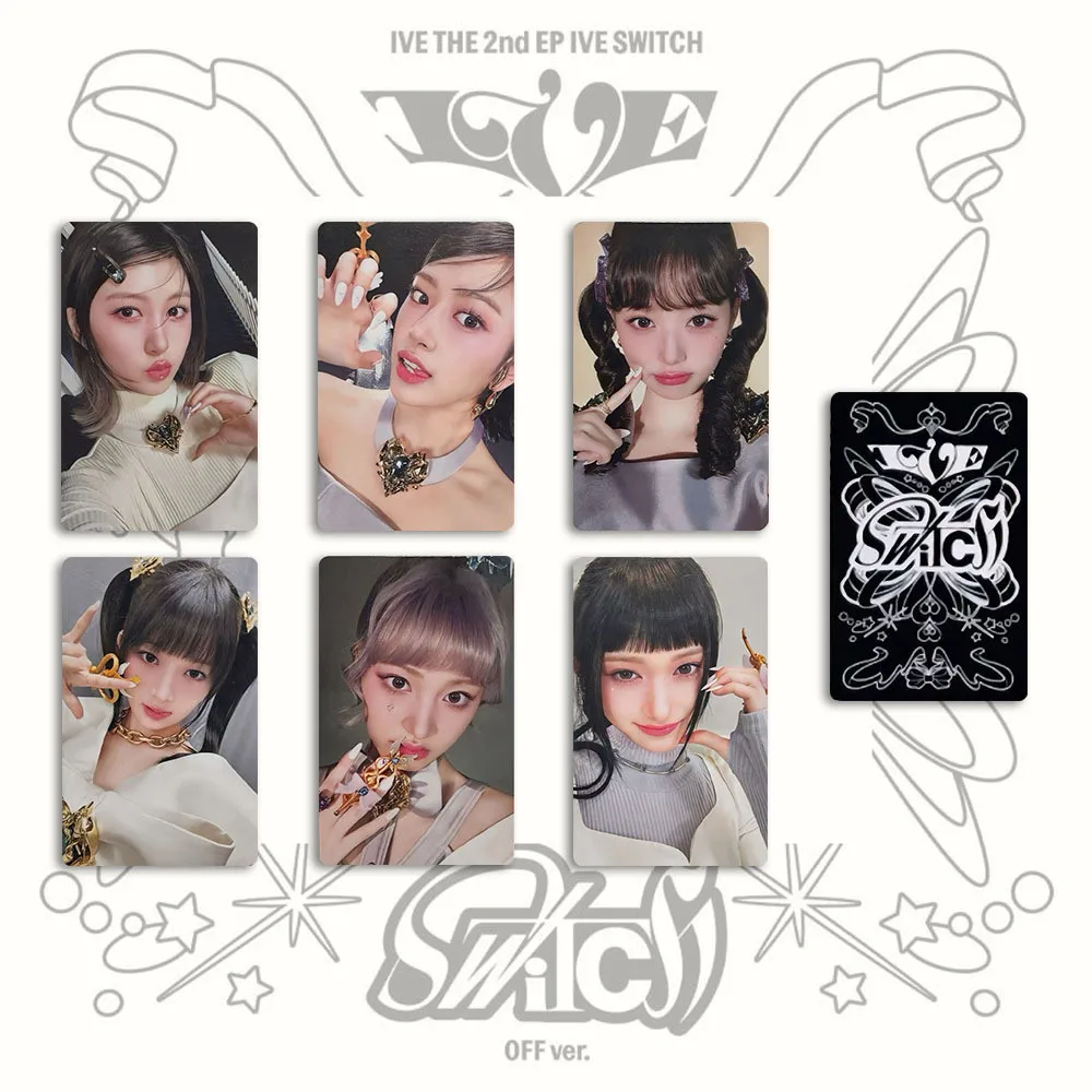 Kpop Idol IVE Album  SWITCH Photocard