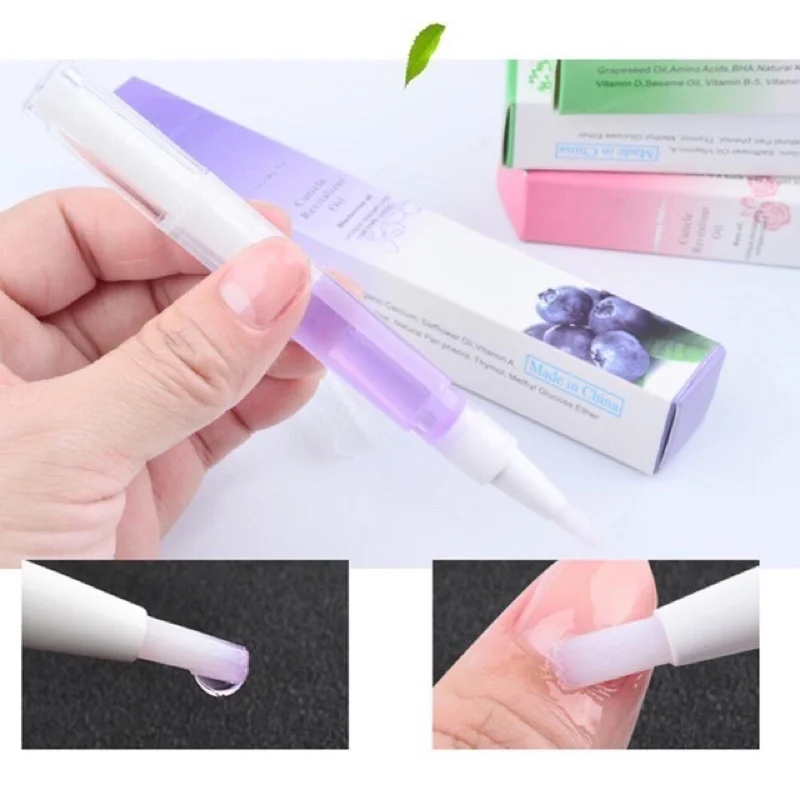 30/5pcs Nail Nutrition Oil Pen 15 Smells Nail Treatment Revitalizer Cuticle Oil Pen Soften Nourish Manicure Nail Care Supplies