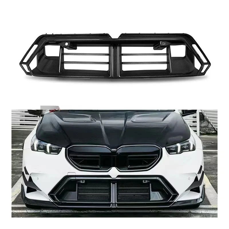 

New for M5 G90 Dry Carbon Fiber Lower Grille-Bolt-On Retrofit/Upgrade with Universal Fitment