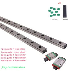 MGN12 Miniature Linear Rail Slide MGN12C MGN12H Length From100mm to 1000mm MGN Carriage Slider 3D Printer Part CNC Accessories
