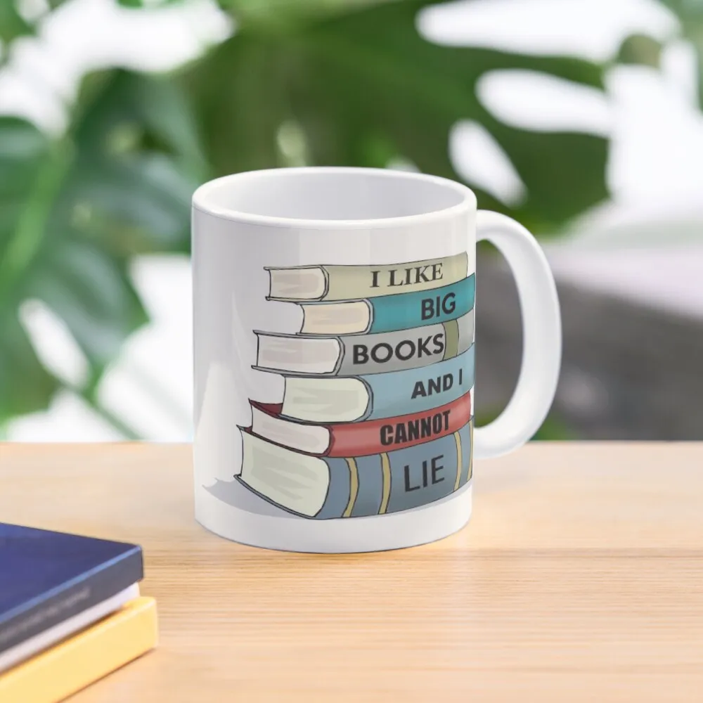 Reading Gifts for Readers - I Like Big Books and I Cannot Lie Funny Gift Ideas for Book Lovers & Teachers Who Love Re Coffee Mug