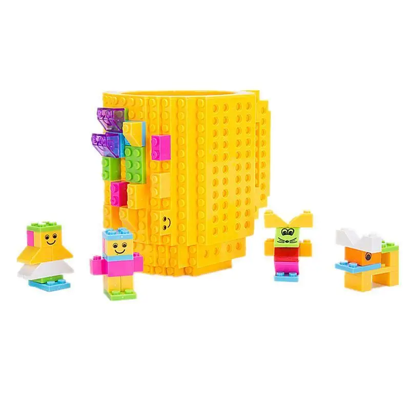 

Creative DIY Building Blo Cup Cross-Border Assembly Coffee Unique Water Cup Design from China ular Home Decor