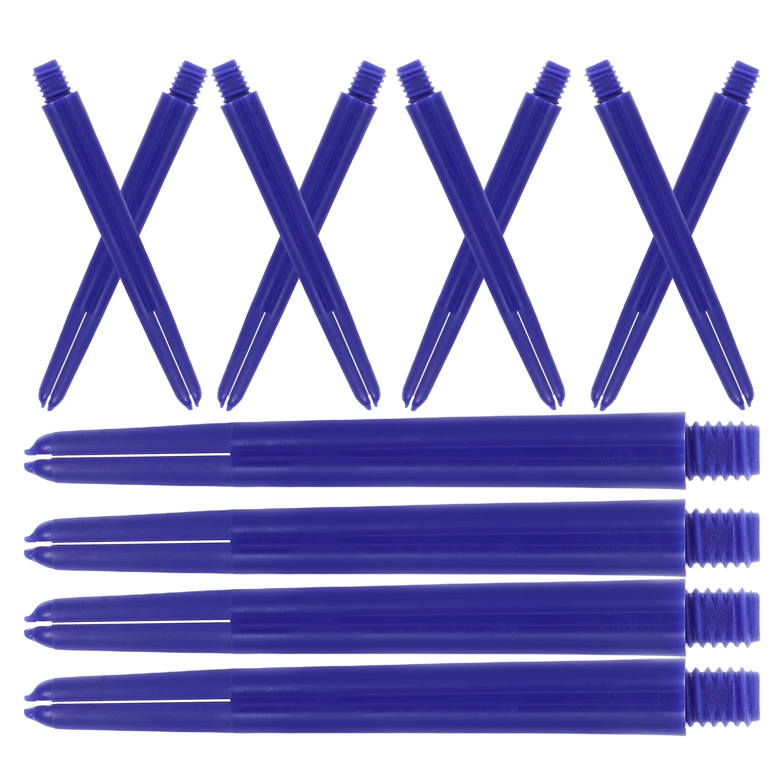

20pcs Nylon Shafts Threaded Stems for Sports Enhance Performance and Accuracy Accessories