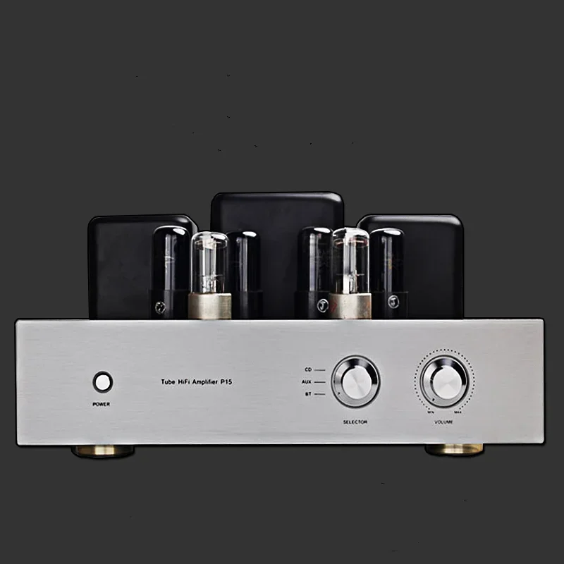 M-023 Vaccum Tube 6P6P (6V6) Push Pull Bile Machine  Amp Pure Tube Amplifier Home Hi-Fi Stereo Wireless Bluetooth