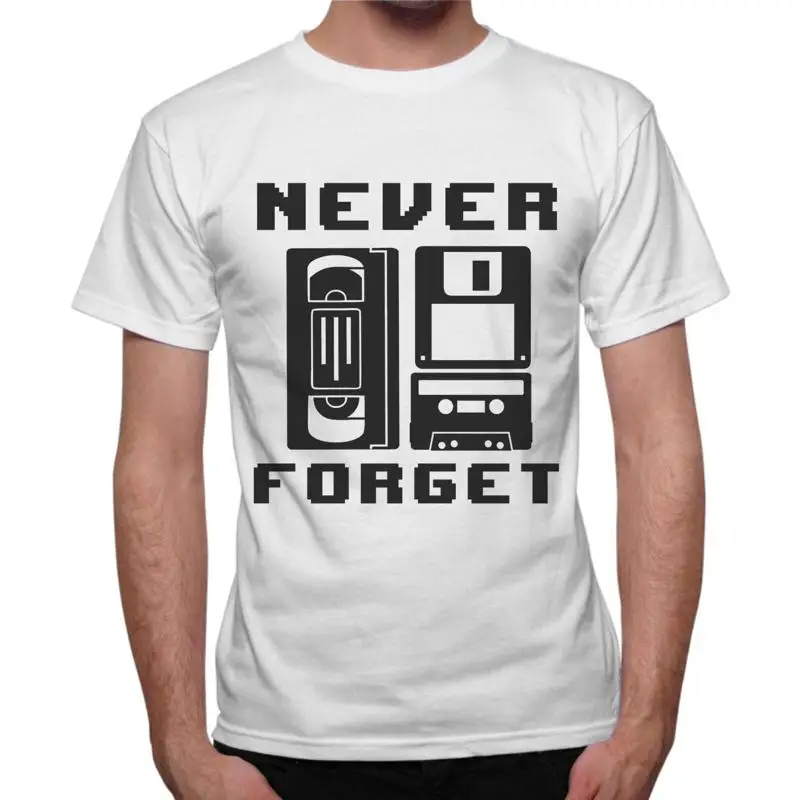 

Винтажная мужская футболка Never Forget «Не забывайте»