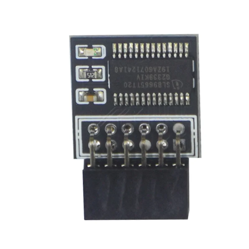 

Durable-TPM 2.0 Encryption Security Module Replacement Part For Gigabyte Motherboard Card Win11- LPC-12PIN Interface,TPM 2.0 Enc