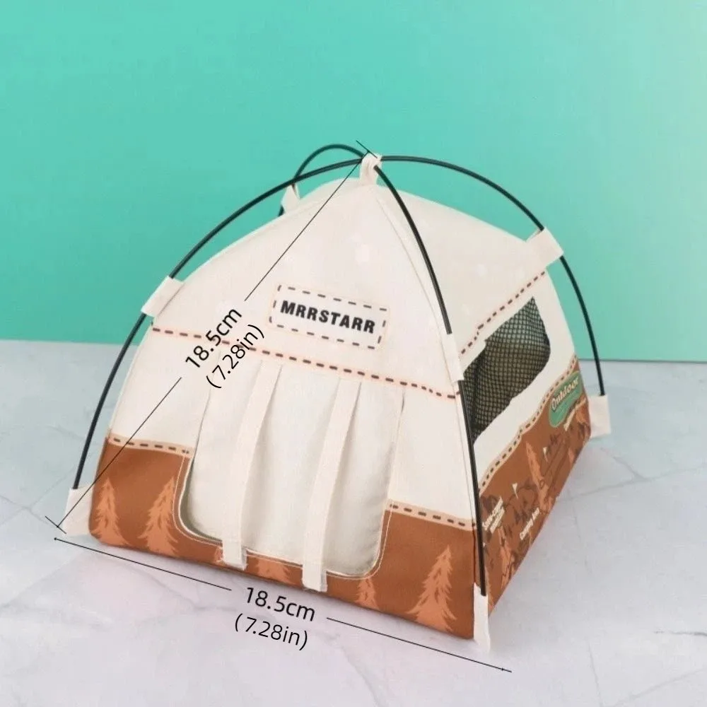 1:12 Schaal Camping Tent Model Decoratie Miniatuur Gesimuleerde Outdoor Tent Ornament Ob11 Kleine Tent Kerstcadeau