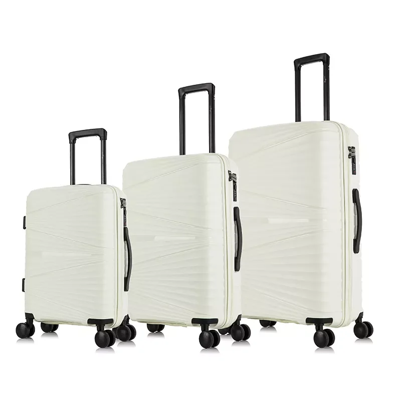 MARKSMAN Hotsale Cheap Price PP  luggage Wholesale Large Capacity for Long Trip Suitcase Sets