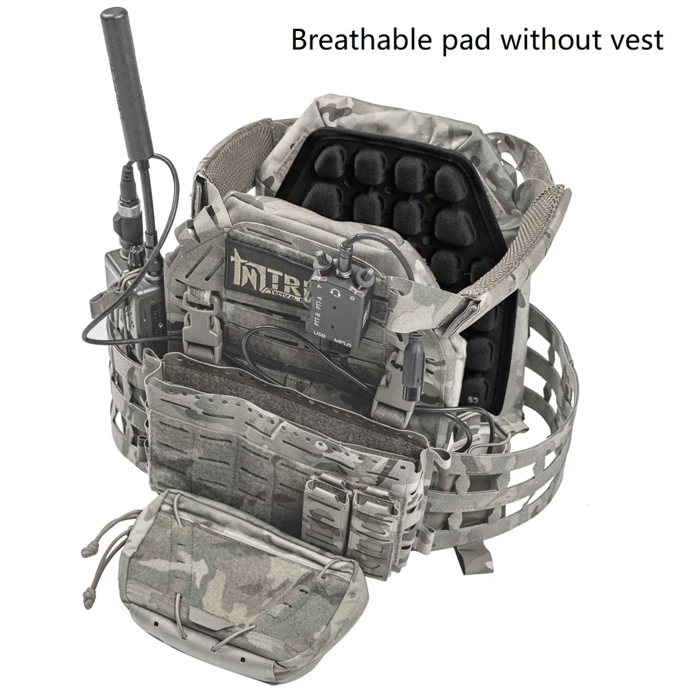 Tactical Vest Heat Dissipation, Pressure Relief, Backpack Cushioning, Breathable Pad