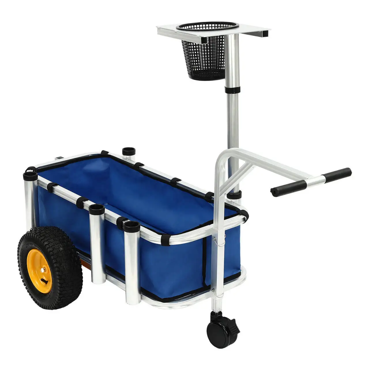 

ISURE MARINE Lightweight Multi-purpose Aluminum Fishing Vehicle Camping Trolley Recreational Fishing Vehicle