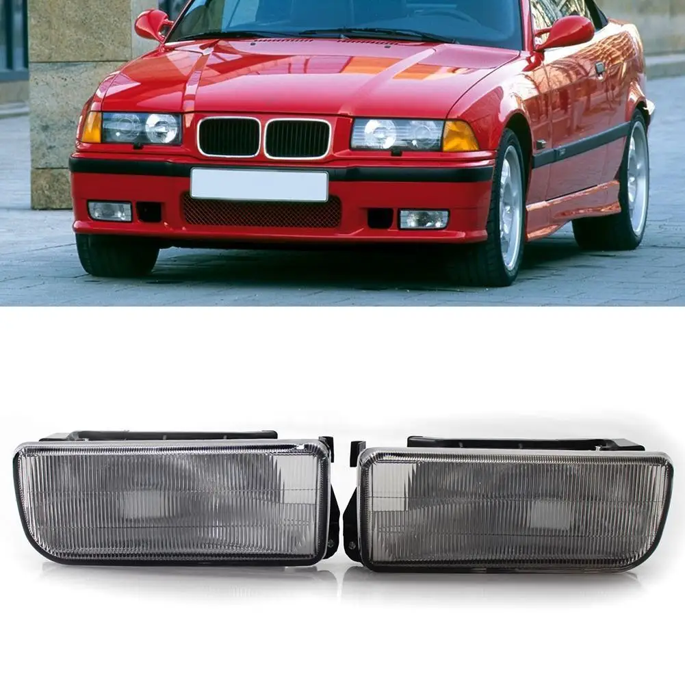 

Передняя светодиодная противотуманная фара 63178357389 53178357390, галогенная противотуманная лампа, ходовой свет для BMW 3 серии E36 1992-1998, аксессуары