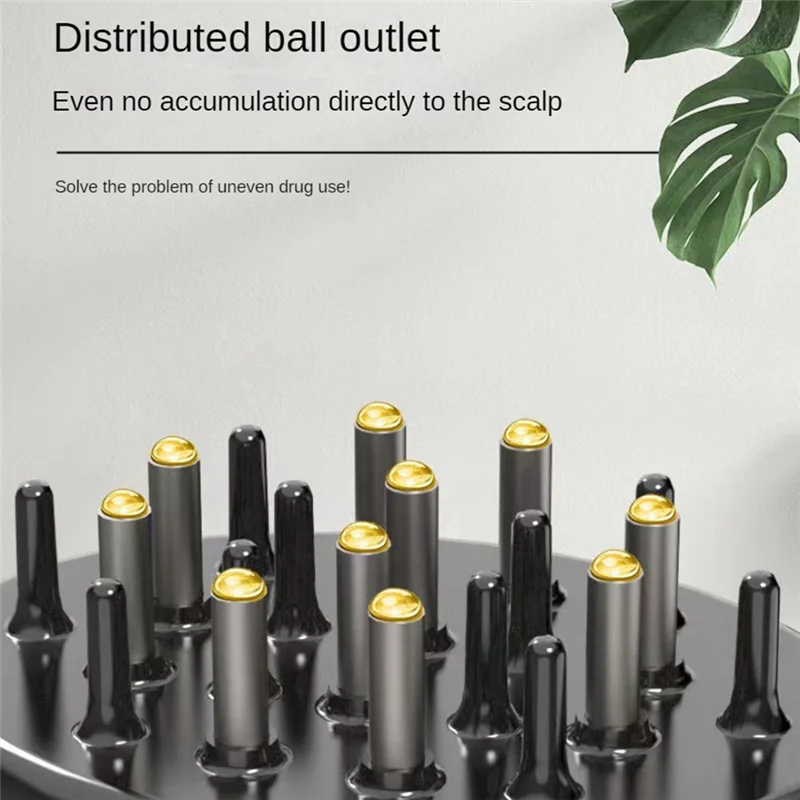 

FORC-Scalp Massager Аппликатор для кожи головы Жидкая расческа для роста волос Лечение волос Медицинская необходимая сыворотка, B