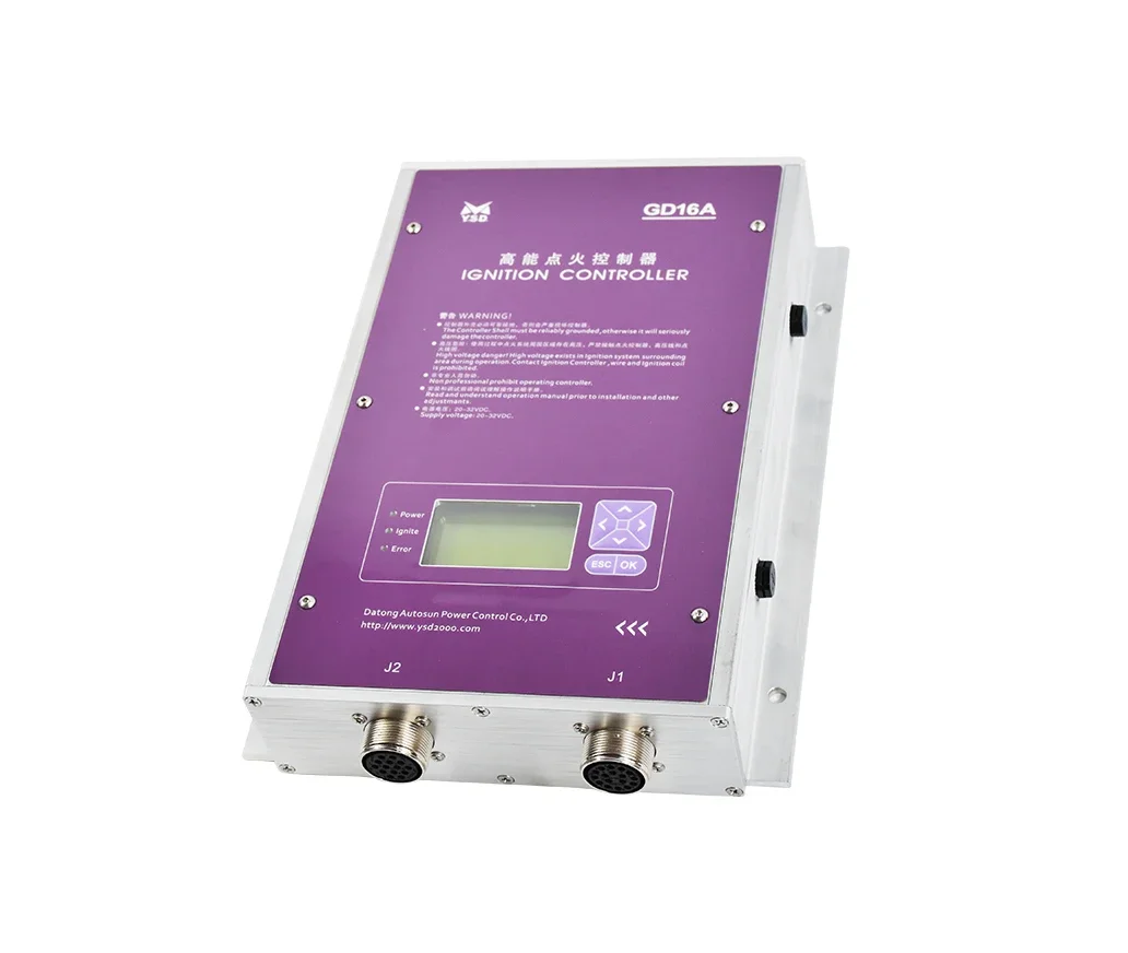Generador de Gas de 800KW, controlador de encendido de 16 cilindros, Motortech MIC5, alternativo electrónico Heinzmann woodward Bigas, encendido del generador de motor